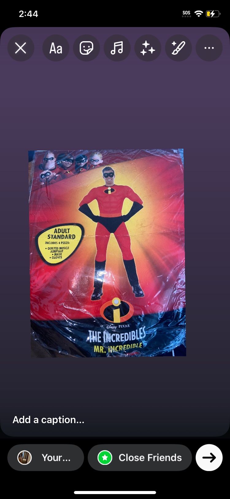 Mr incredible Costume 