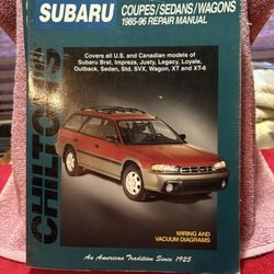 Subaru repair manual