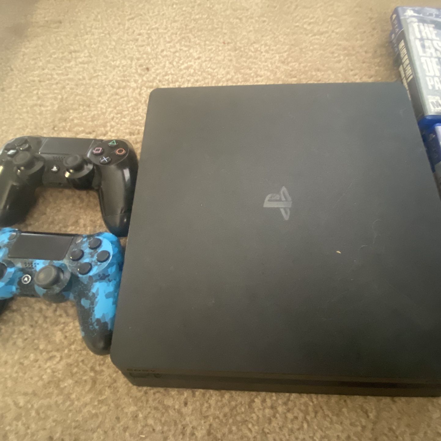 PS4 slim Games Included Scuff Controller Included And Normal Controller Included 