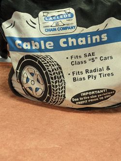 Passenger Cable Chain Model #1034 New Never Used