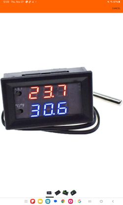 2 Pcs W1209 DC 12V-50 To 110'C Temperature Controller (43)