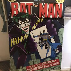 Hugh Woode Collectible Batman Poster