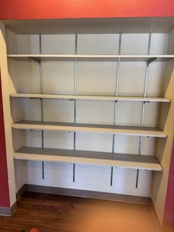 Heavy  wall storage shelving mount