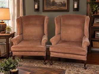 Wing back chairs