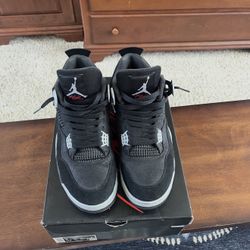 Air Jordan 4 Retro SE 'Black Canvas’