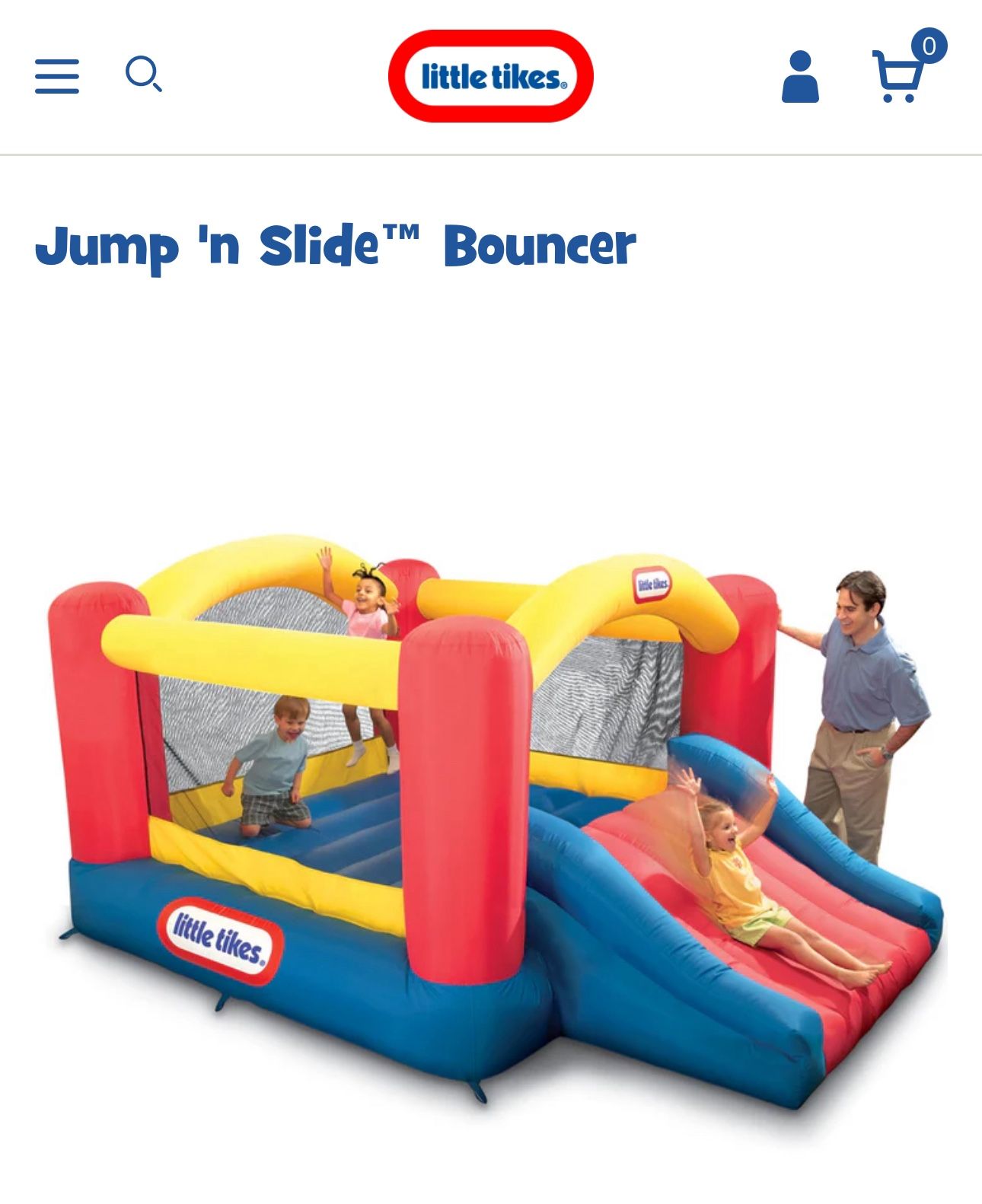 Jump 'n Slide™ Bouncer