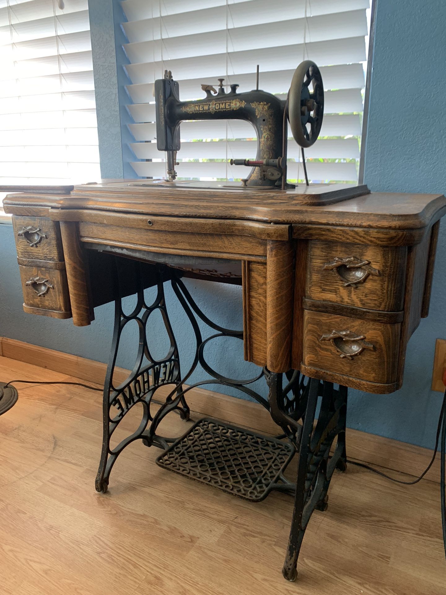 Antique New Home Sewing Machine