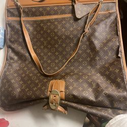 Vintage Louis Vuitton Mens Travel Bag For Sale 