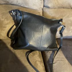 All leather medium bag 