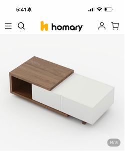 Homary Modern Coffee Table/TV stand cansole