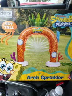 SpongeBob arch sprinkler