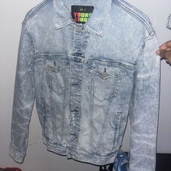 AE X Young Money Denim Jacket