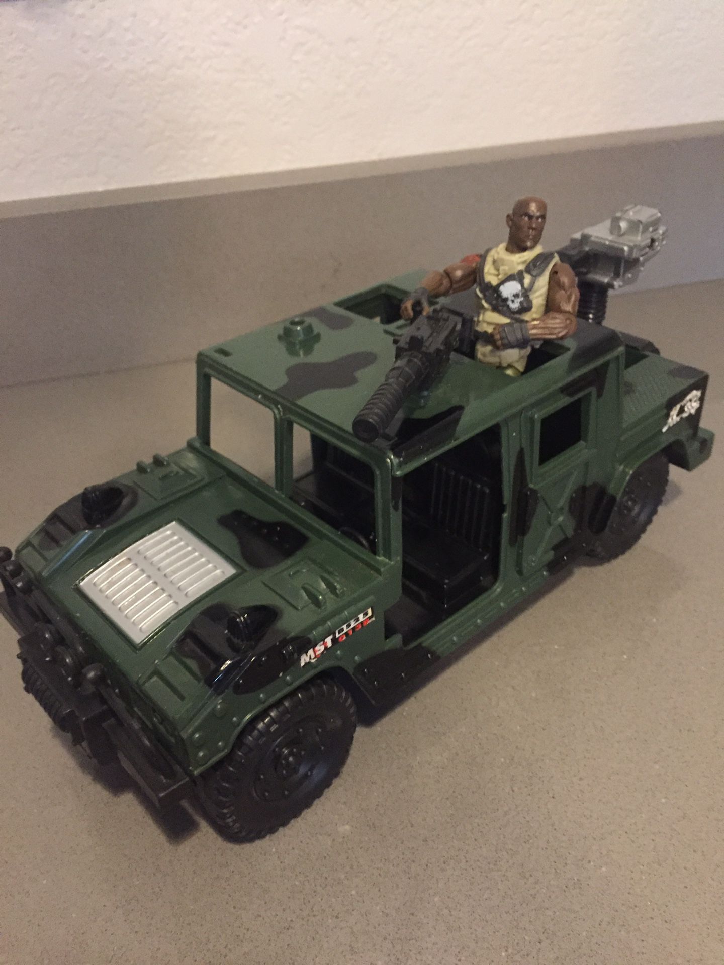G.I. Joe with jeep