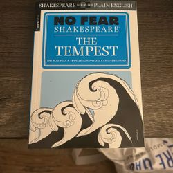 SparkNotes No Fear Shakespeare The Tempest Book
