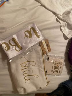 Bride to be items