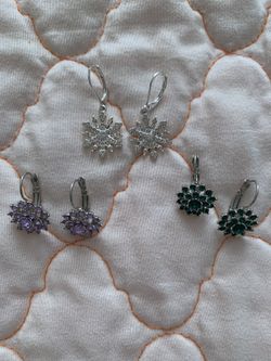 Earrings - 3 Pair Fashion 