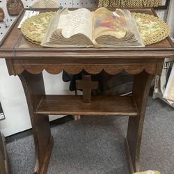 Prayer Table Vintage 
