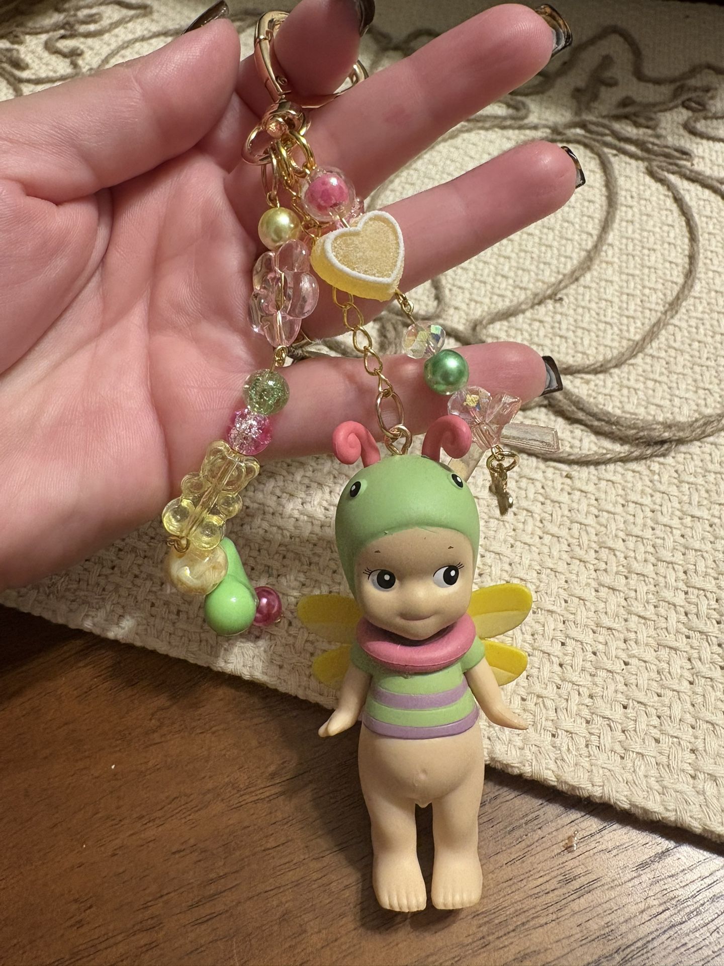 Sonny Angel Butterfly Inspired Keychain Bag Charm