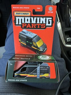 2024 MATCHBOX Moving Parts - Mercedes-Benz Sprinter (Black #9 -Opening Side) F00