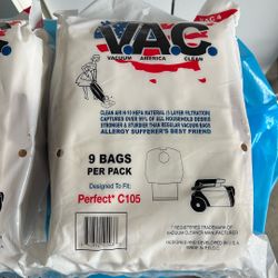 2 Vacuum Bags  9 Count  Each 