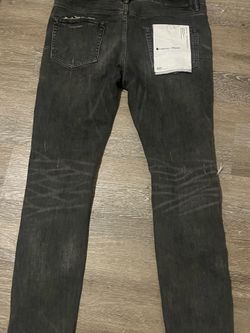 Black purple jeans Black purple jeans