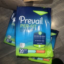 PREVAIL DIAPERS. (DM FOR INFO)