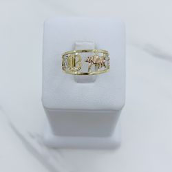 ❤️ 10k solid gold ring lucky Women’s size 7 - Anillo El Oro De La Suerte 