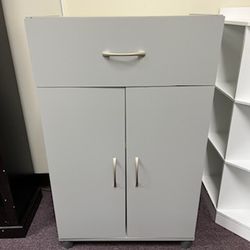 Gray Storage Cabinet 