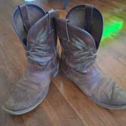 Brown Cowboy Boots Size 13