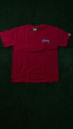 Bape T-shirt size large stussy collaboration