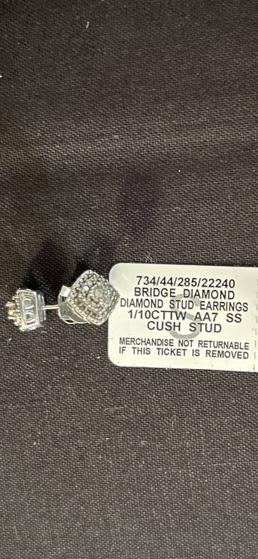 1/10 Diamond Stud Earrings