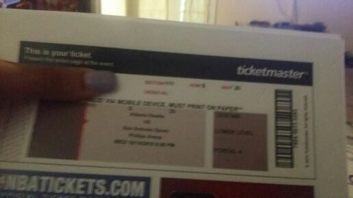 (2) Hawks vs Spurs tickets tonight Wed. 10/14/2015 8:00 PM