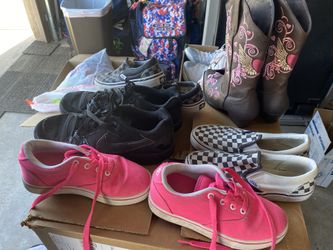 Heeleys vans and boots