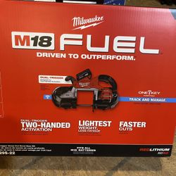 M18 Fuel Dual-Trigger Deep Cut Band Saw Kit Nuevo
