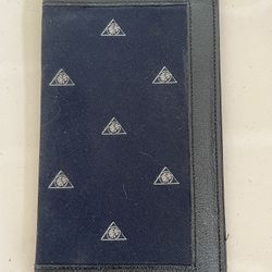English Morocco Leather Bifold Wallet 7 Inch 