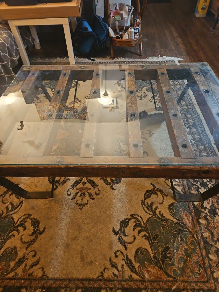 Antique Glass Table (OBO)