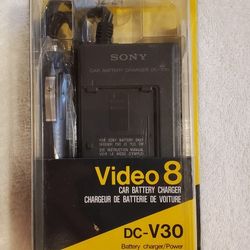 Sony Video 8 Car Battery Charge New