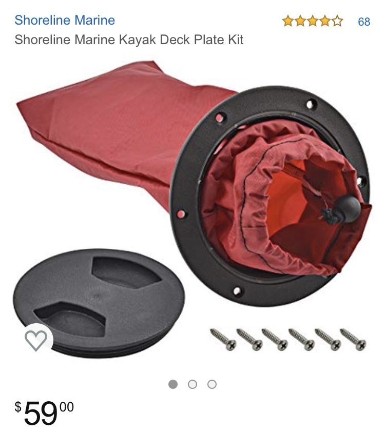 Kayak cubby plate kit