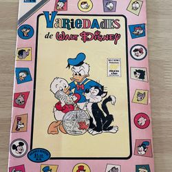 Vintage Variedades de Walt Disney- Comic Book 
