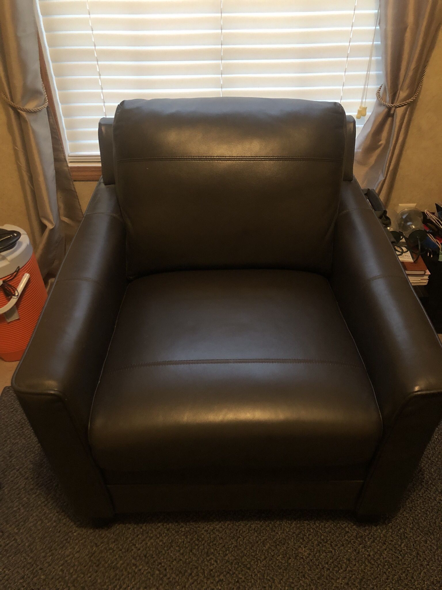 Leather Couch And Chair