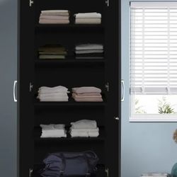 Black Pantry Cabinet With Locks