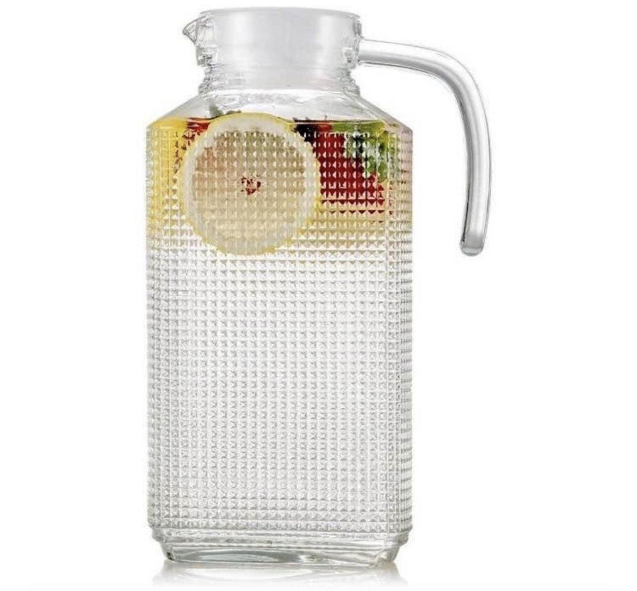 π§ Textured Water Pitcher Set (2-Pack) β 63.4 oz Each | New in Box β¨