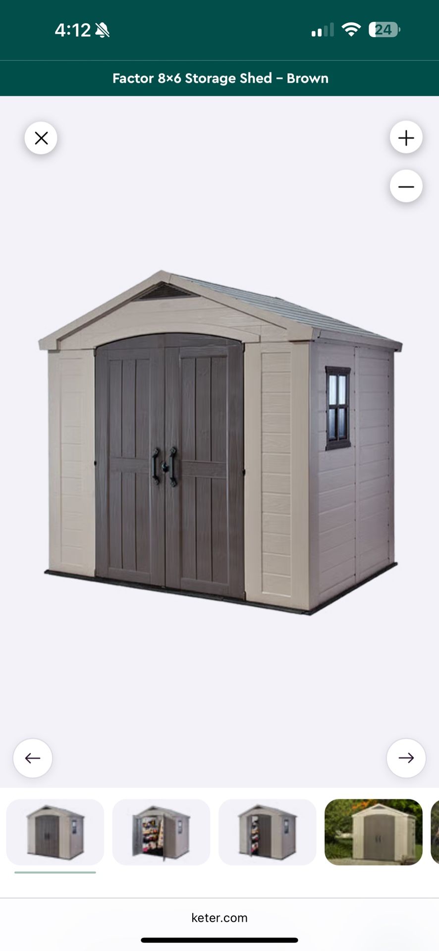 Keter Shed 8x6