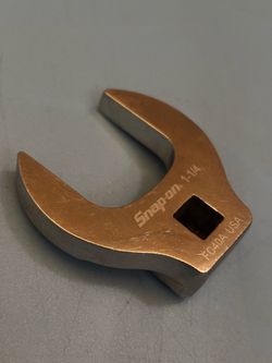 Snap-on Tools 3/8" Drive SAE 1-1/4" Open-End Crowfoot Wrench