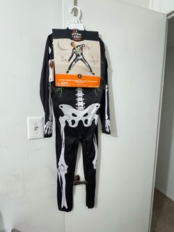 Hyde & EEK Kids Skeleton Halloween Costume Size S