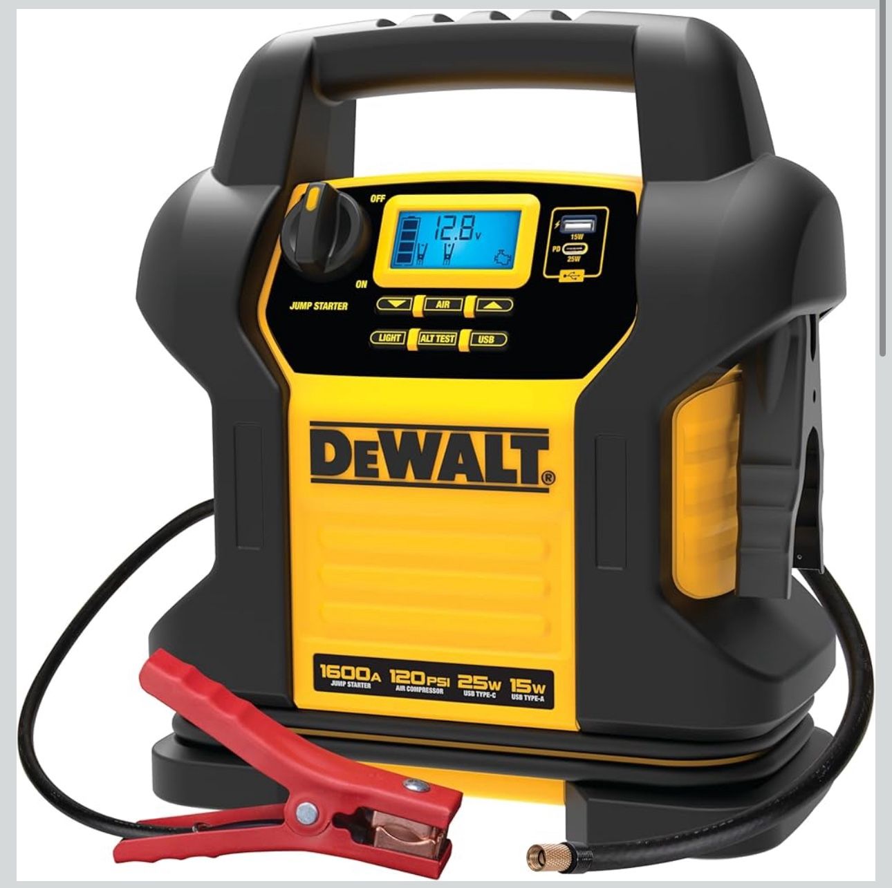Dewalt Jump Starter and Compressor