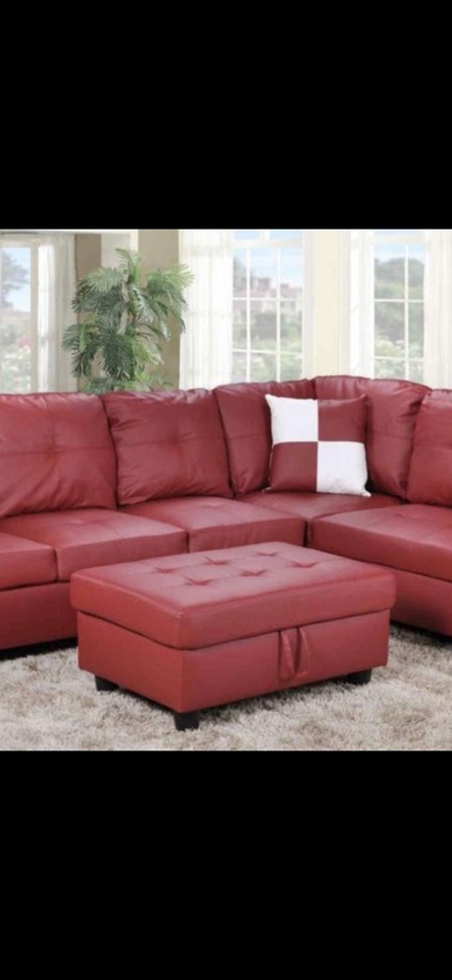 New 3pc Sectional Sofa Set