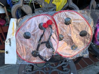 Lady Bug Wings and Headband