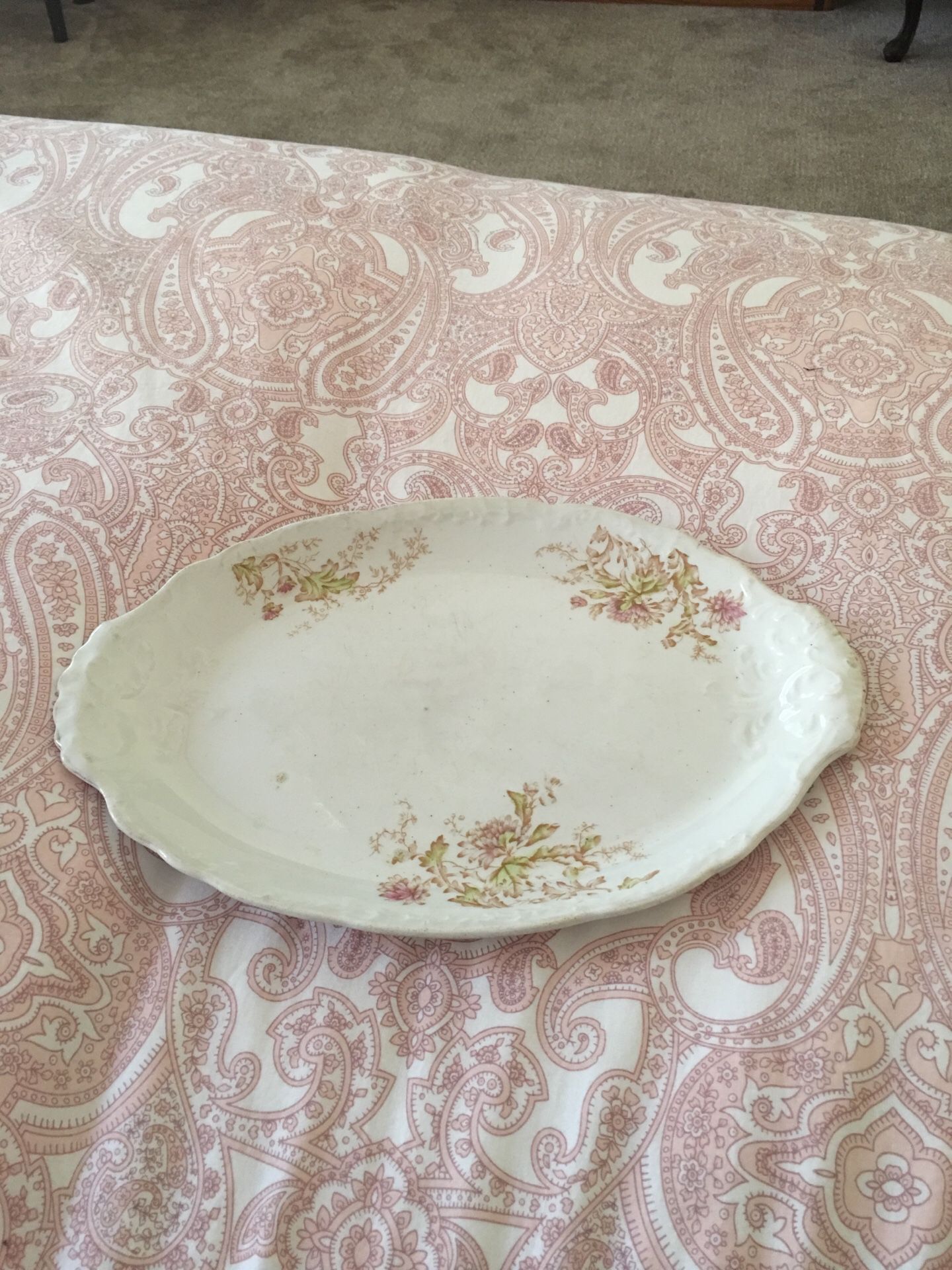 Antique platter