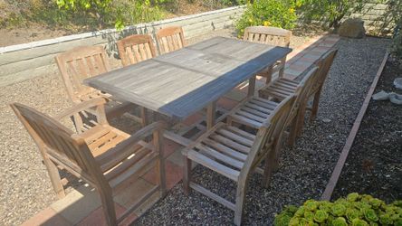 Teak Outdoor Dining Set